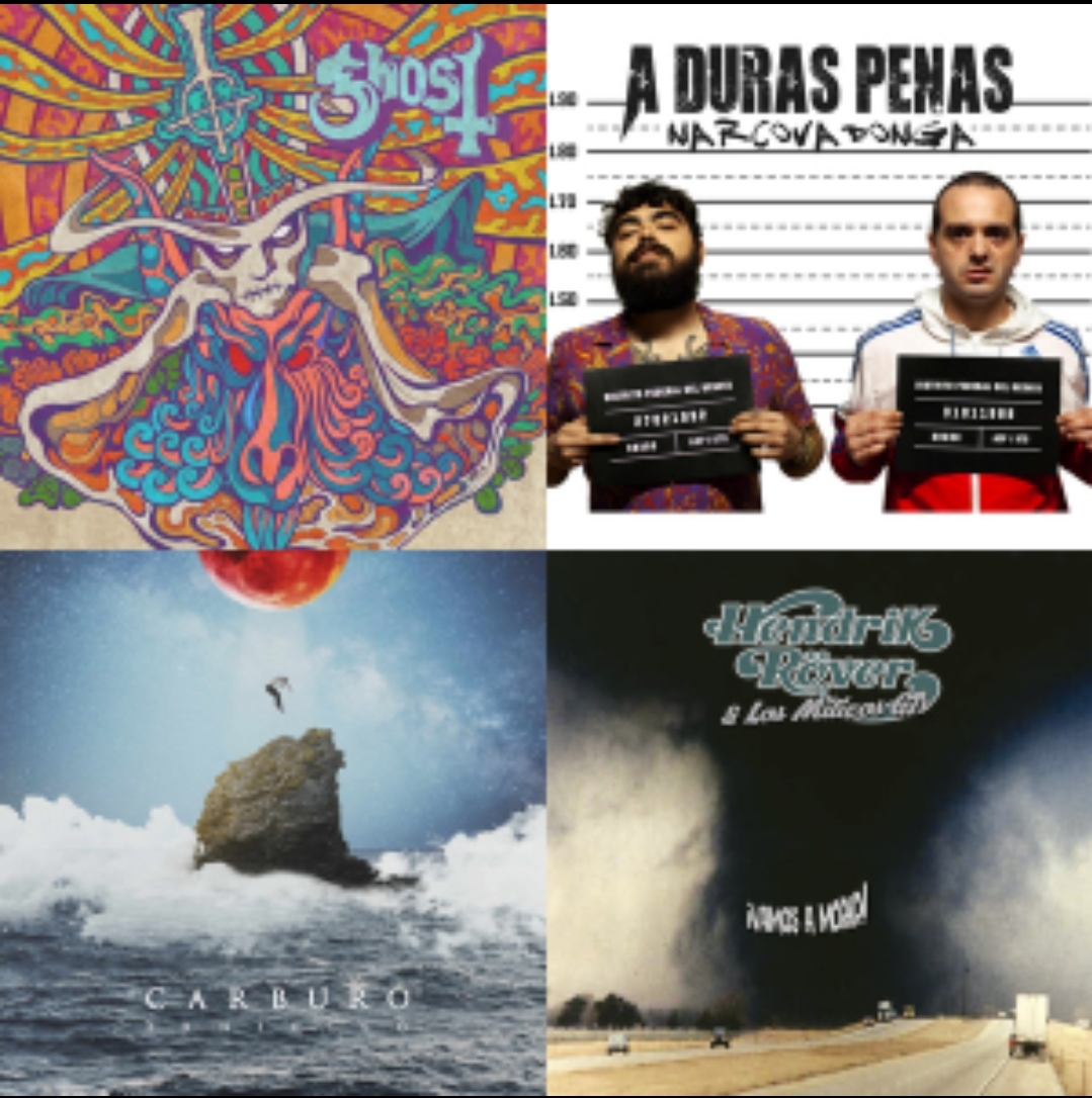 Propuestas para disco de la semana 1260 de Noche de Rock