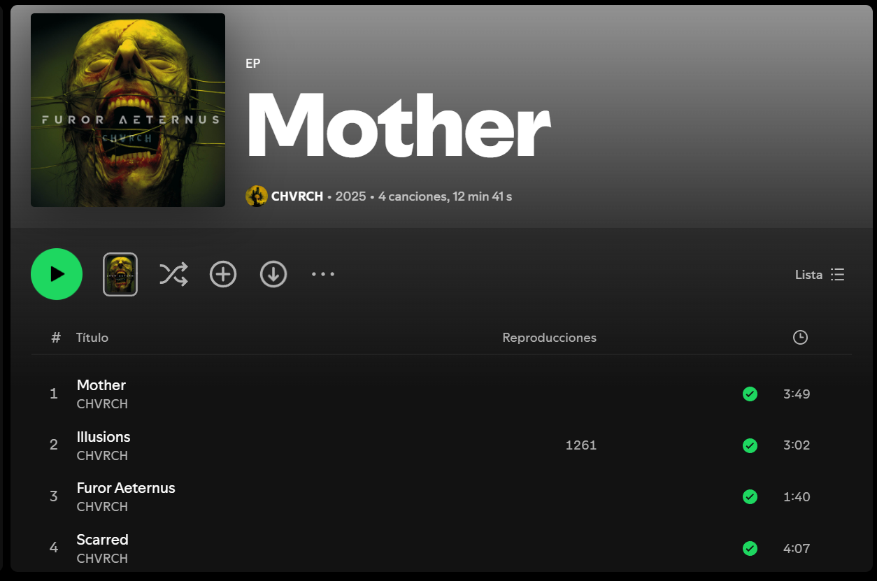CHVRCH al Disco de la Semana