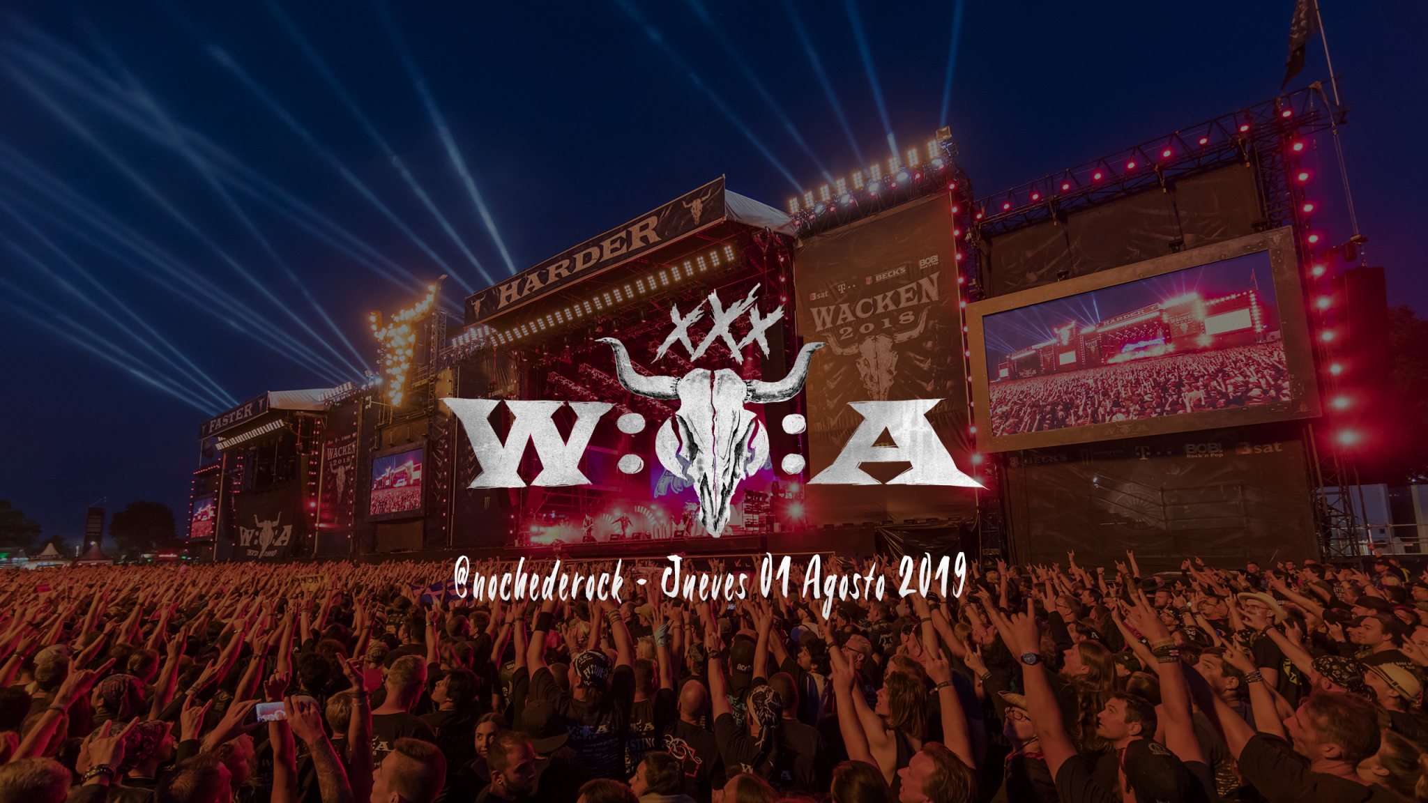 Wacken 2019 – Jueves 01 de Agosto 2019