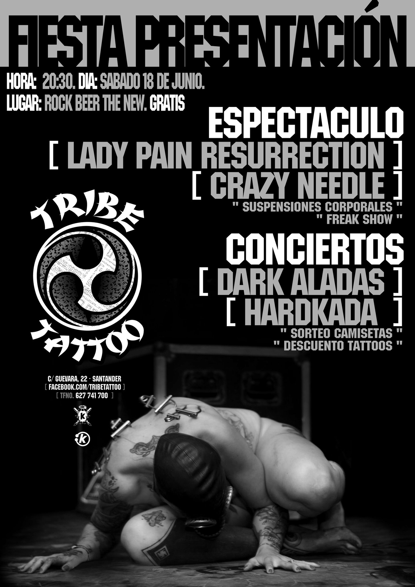 Noche de Rock 785 – Crayolaser – Tribe Tatoo