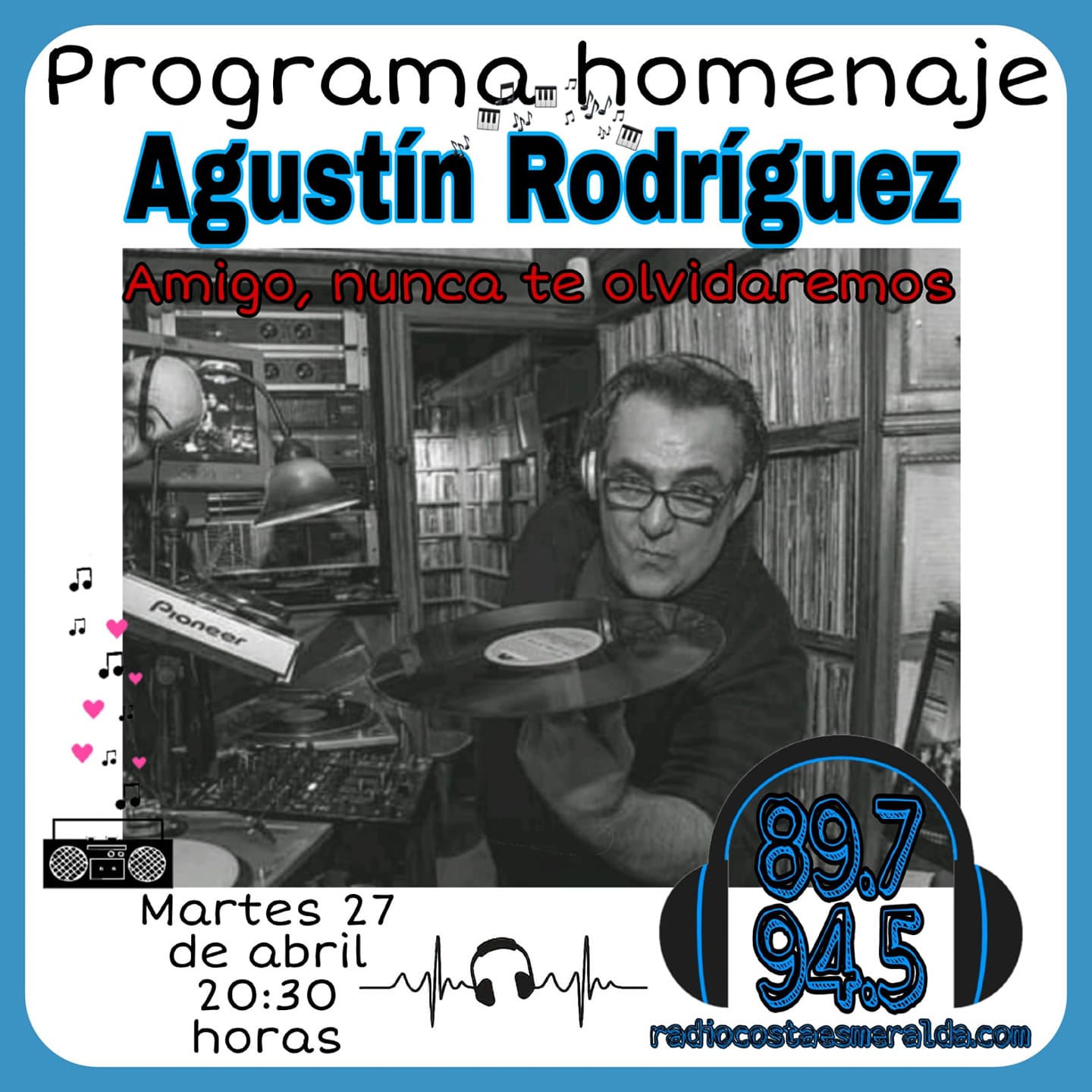 EL CÍRCULO AL DESNUDO PROGRAMA ESPECIAL: HOMENAJE A AGUSTÍN RODRÍGUEZ