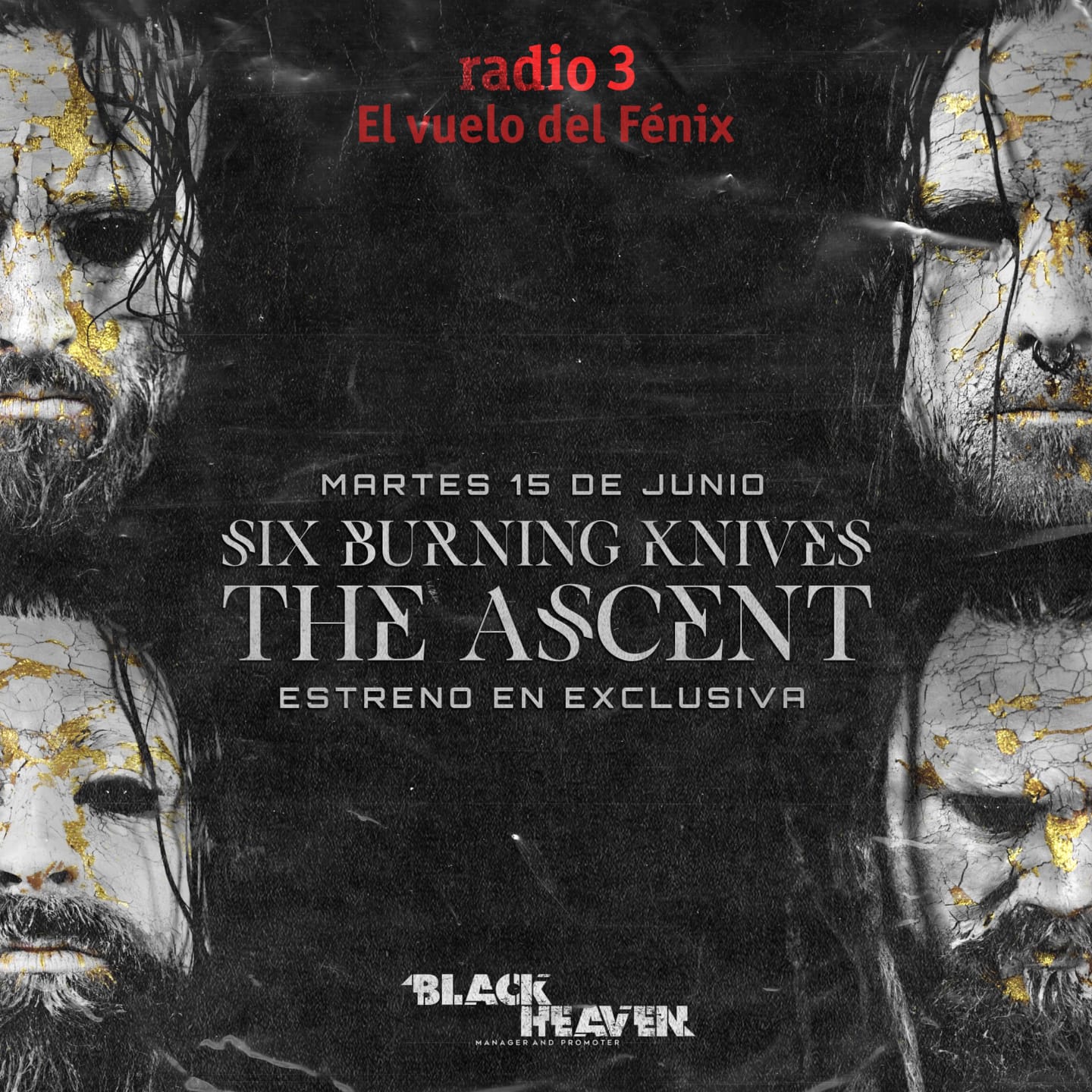 NUEVO ÁLBUM DE SIX BURNING KNIVES