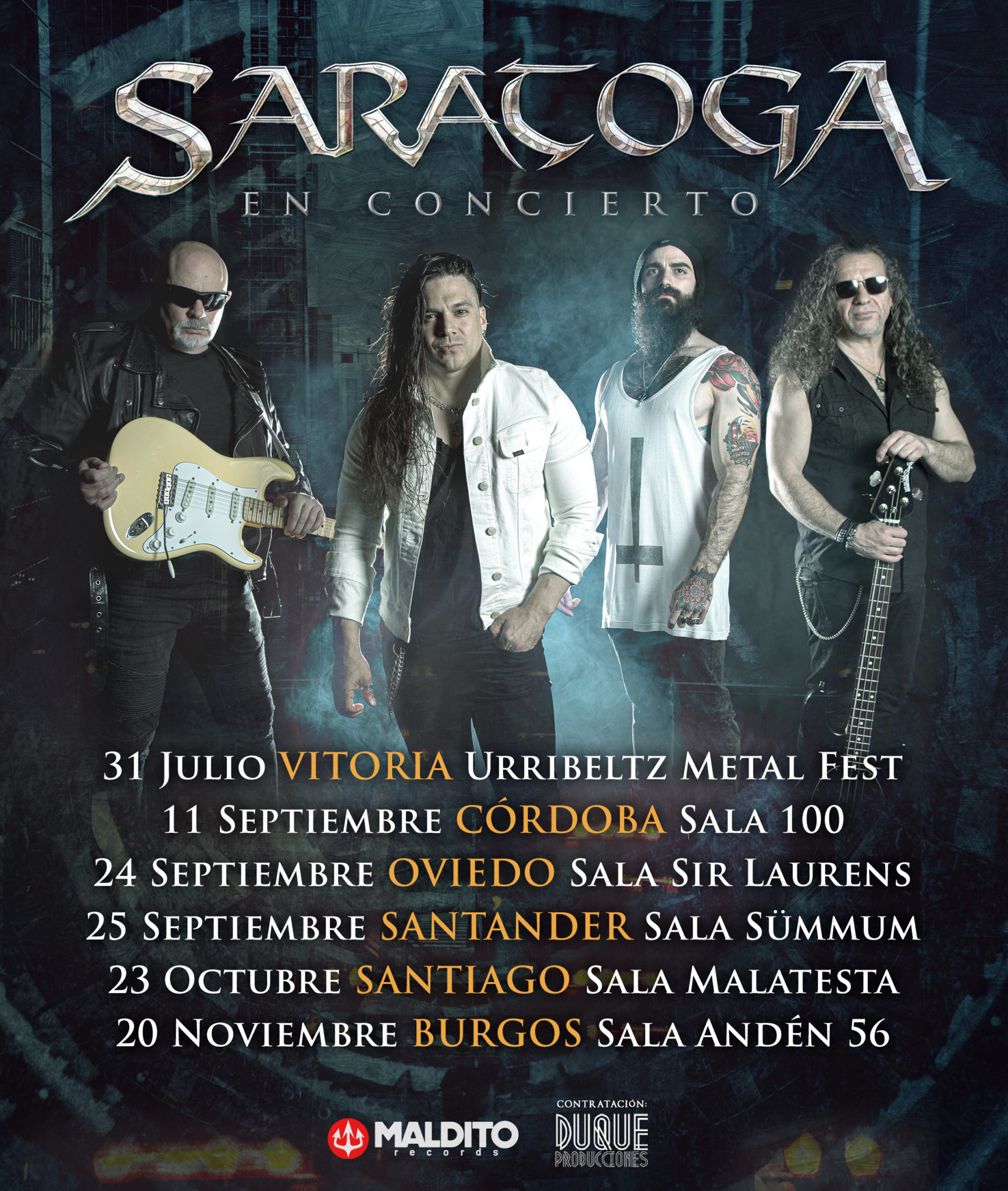 SARATOGA REGRESA A LOS ESCENARIOS