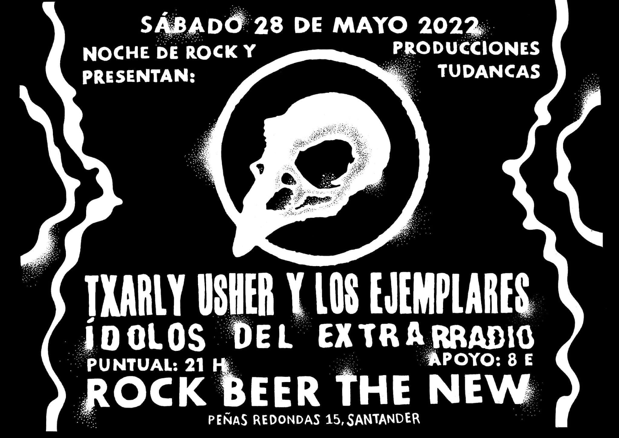 TXARLY USHER Y LOS EJEMPLARES + ÍDOLOS DEL EXTRARRADIO