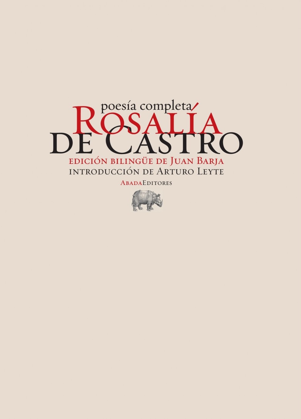 ROSALÍA DE CASTRO – POESÍA COMPLETA