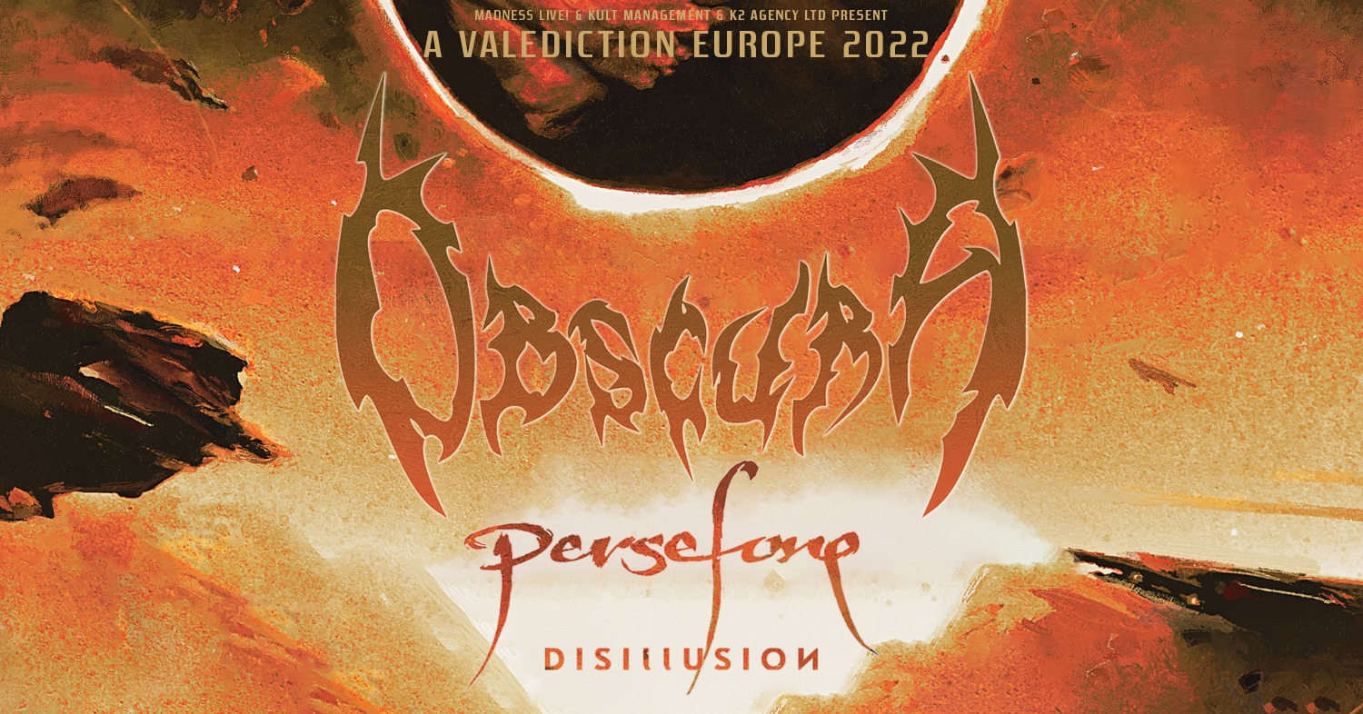 Obscura + Persefone + Disillusion