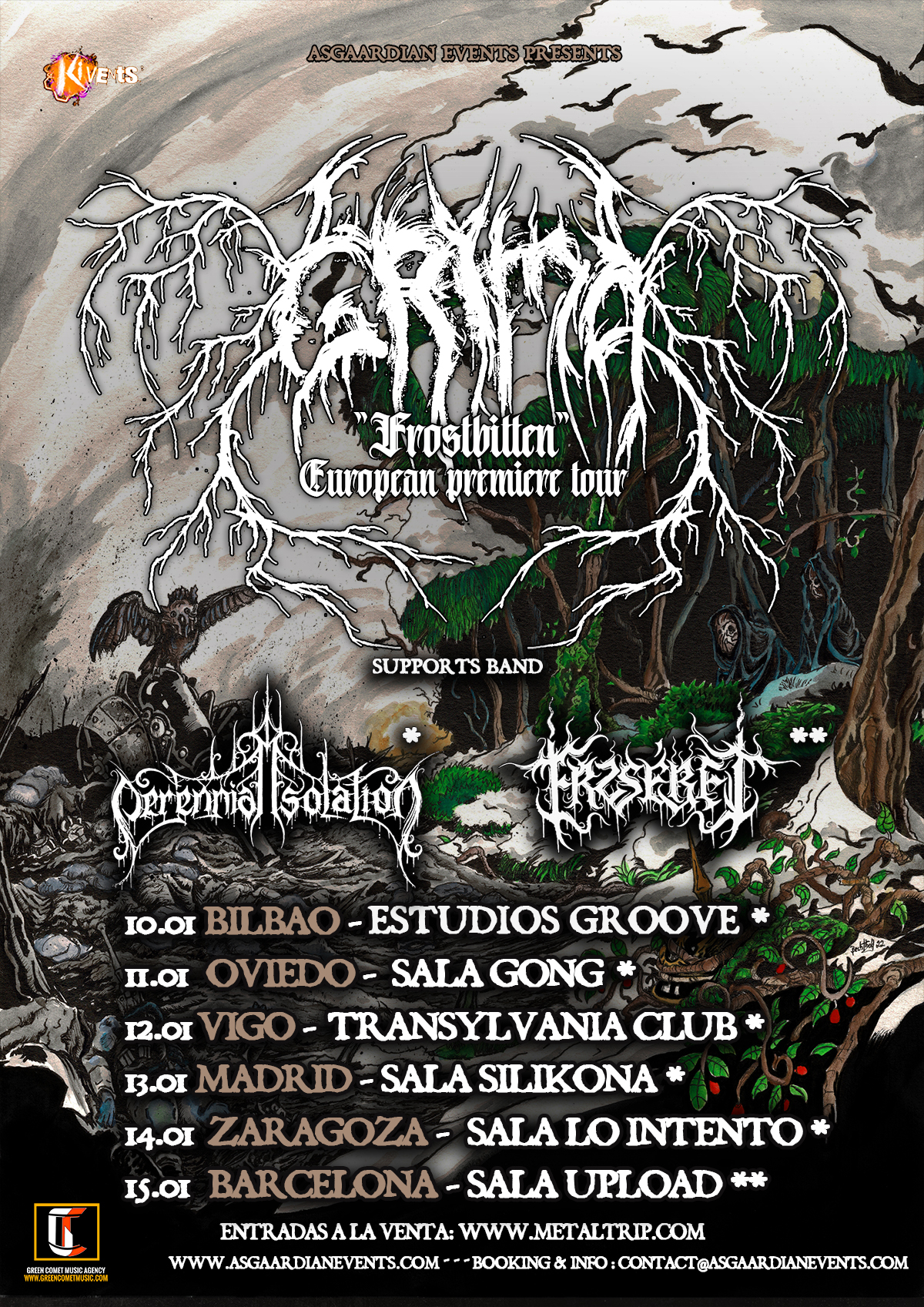 GRIMA + PERENNIAL ISOLATION + ERZSEBETH