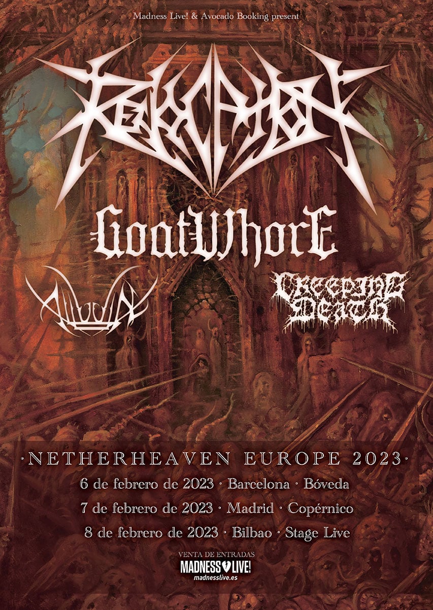 Revocation + Goathhore + Alluvial + Creeping Death