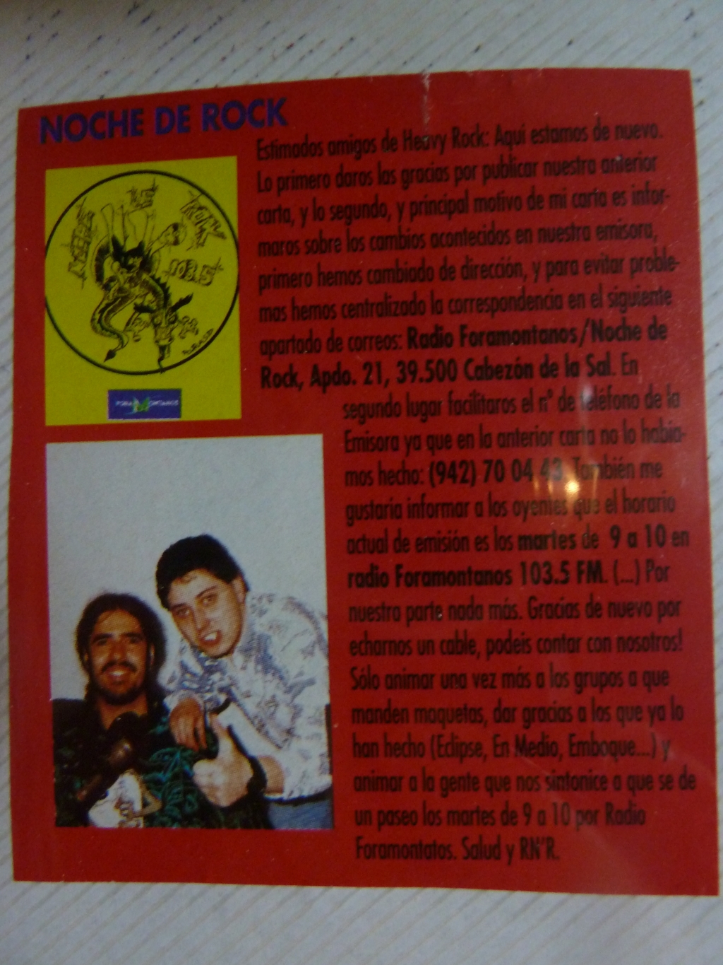 Noche de Rock 22 – Barón Rojo – Manolo Kabezabolo – Extemoduro – Platero y Tú