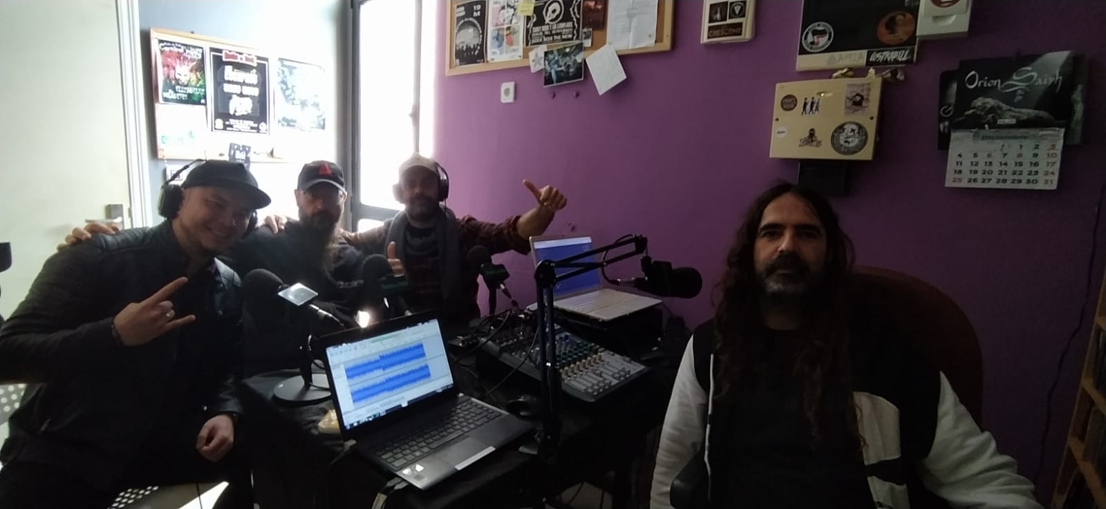 Noche de Rock 1431 – CrystalMoors – Chvrch – Sons of Aral