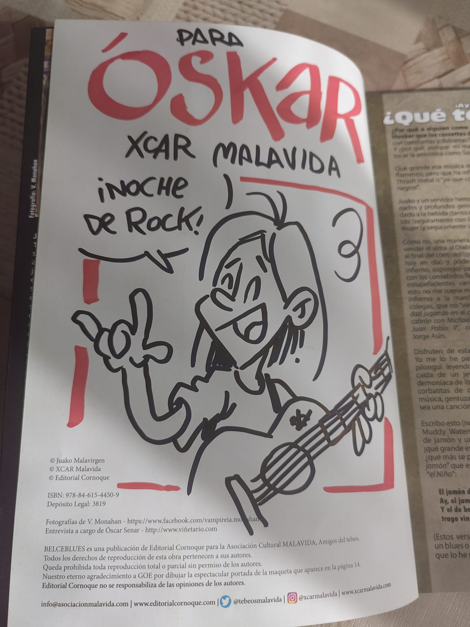 Noche de Rock 1440 – Txarly Usher y los Ejemplares – Aphonnic