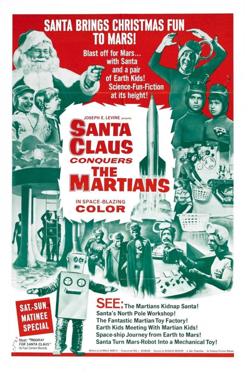 SANTA CLAUS CONQUISTA A LOS MARCIANOS