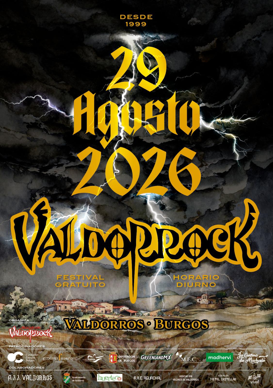 VALDORROCK ANUNCIA SU EDICIÓN 2026