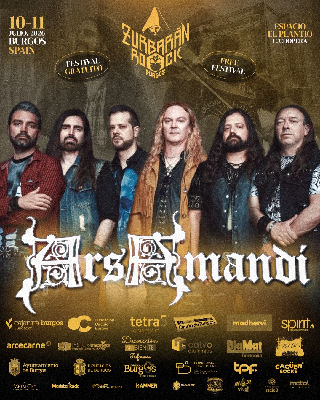 ARS AMANDI Y ODC AL ZURBARAN ROCK
