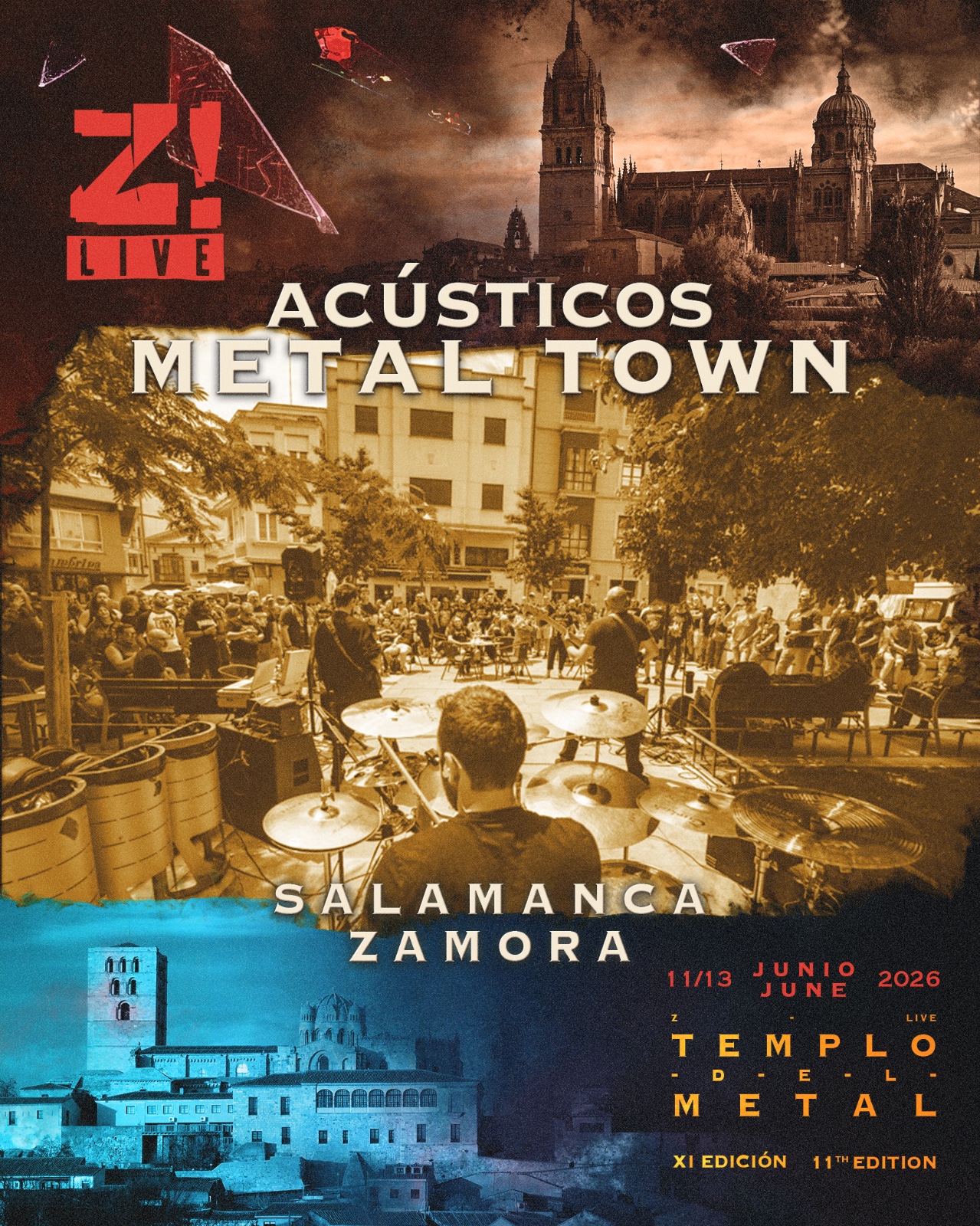 ¡EL METAL TOMA LAS CALLES DE ZAMORA Y SALAMANCA EN JUNIO!