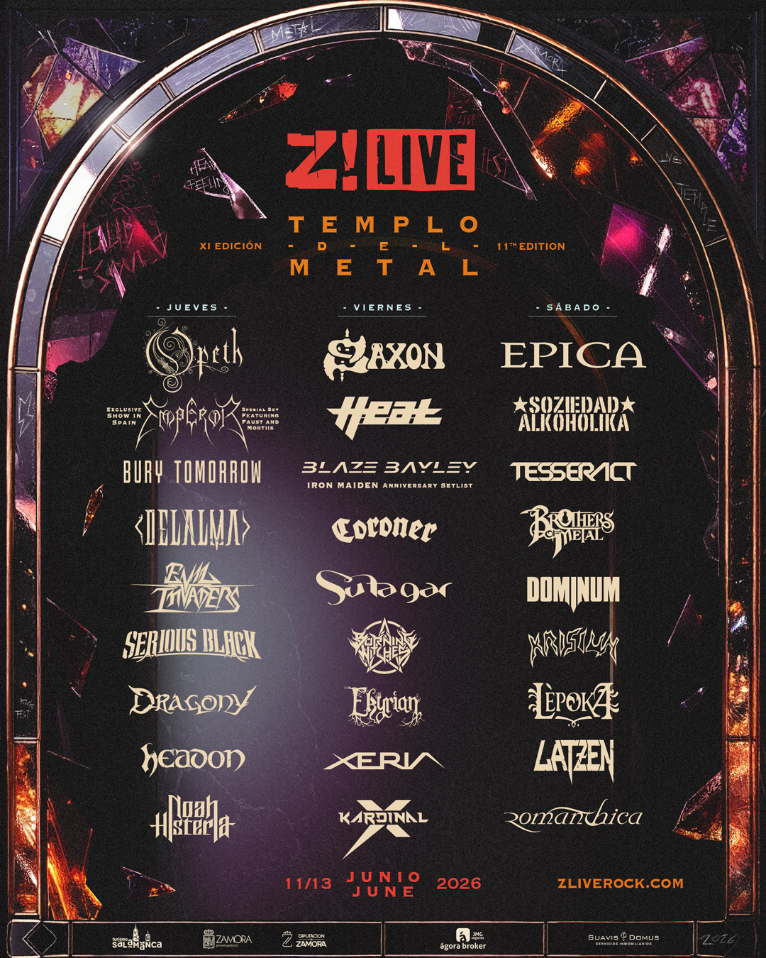 EVIL INVADERS Y DOMINUM EN EL Z! LIVE 2026